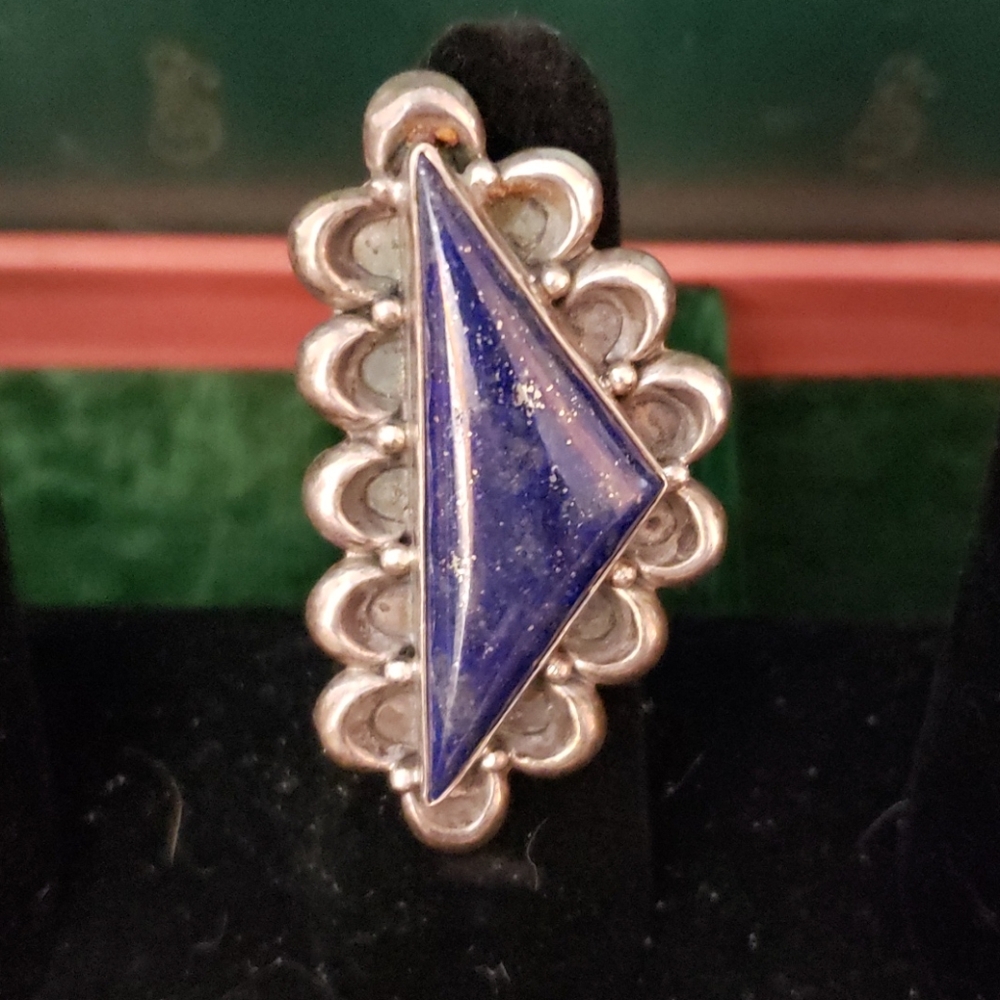 Ring lapis sterling silver